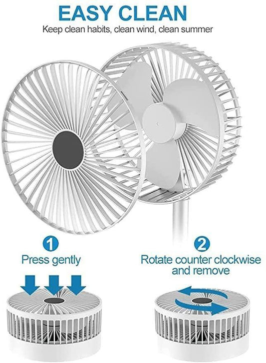 All in 1 Foldable Fan